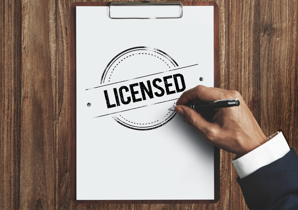 license